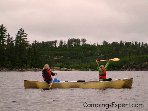 canoe-camping-gear