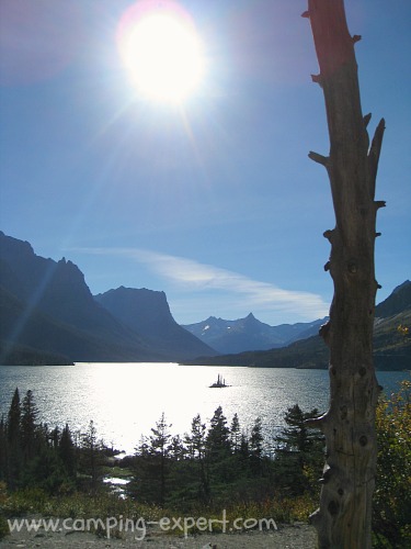 St. Mary Lake Glacier National Park
