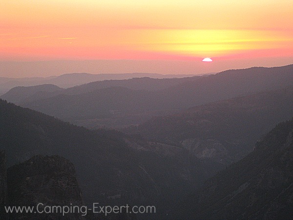 Sunset at Yosemite